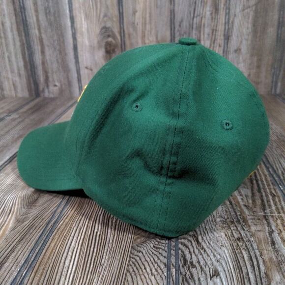 Baylor University Bears Nike Hat Cap Green Adult Stretch Fitted Medium M NCAA - Picture 3 of 9